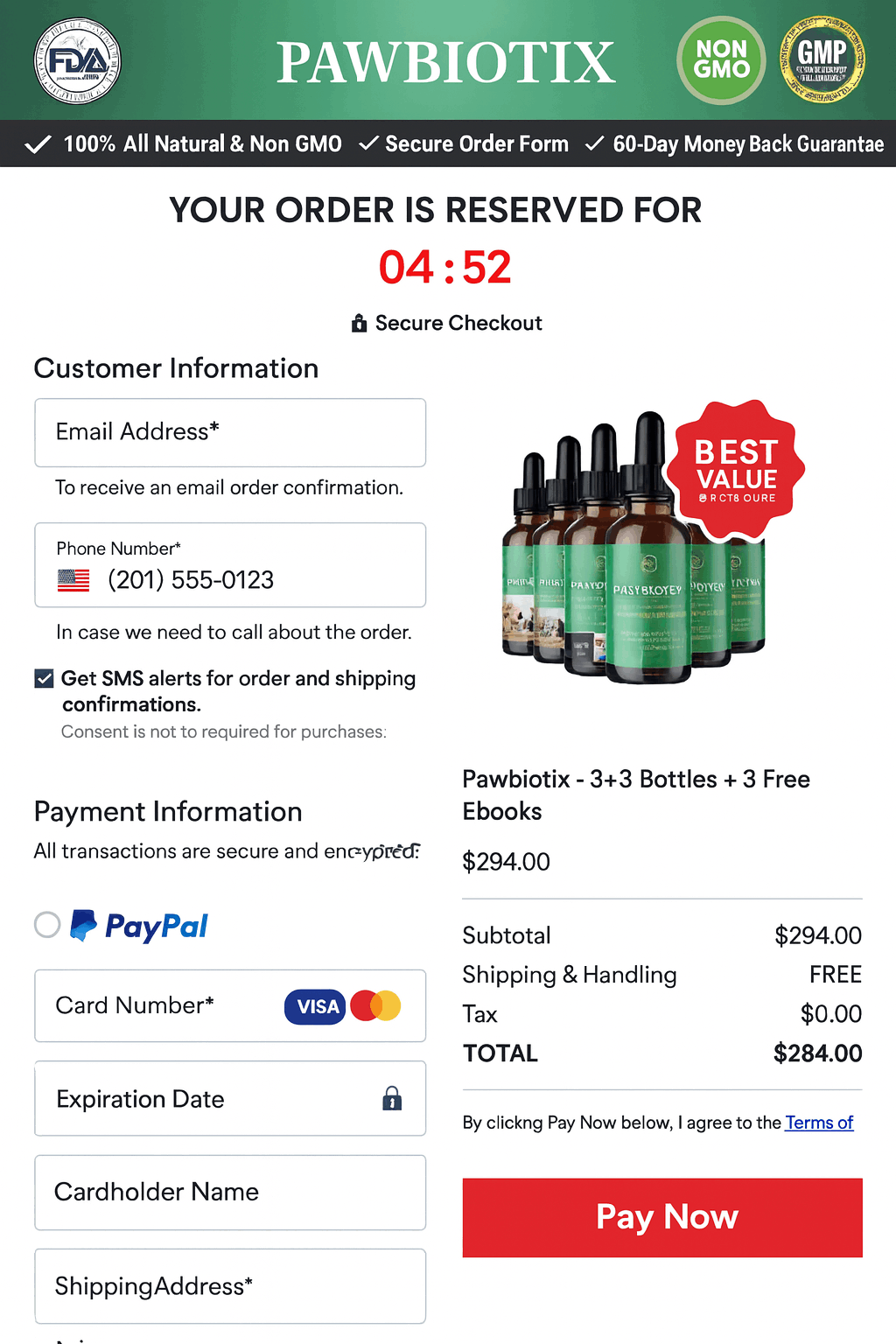 Pawbiotix   Secure-Checkout